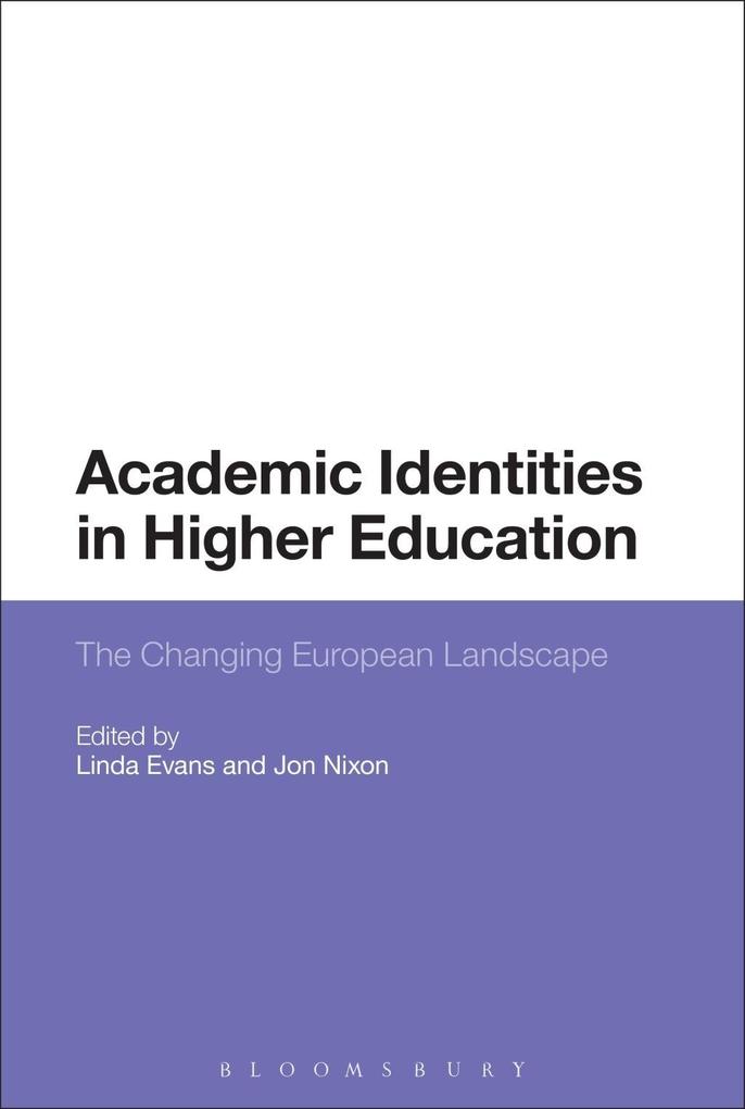 Academic Identities in Higher Education
