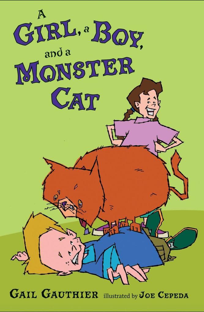 A Girl a Boy and a Monster Cat