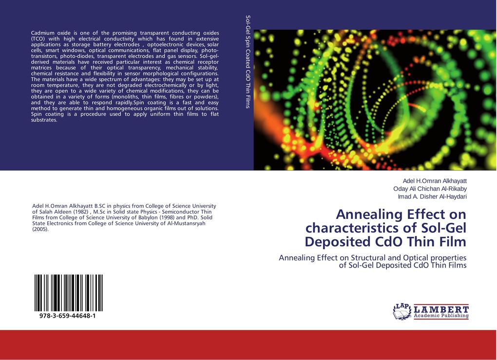 Annealing Effect on characteristics of Sol-Gel Deposited CdO Thin Film