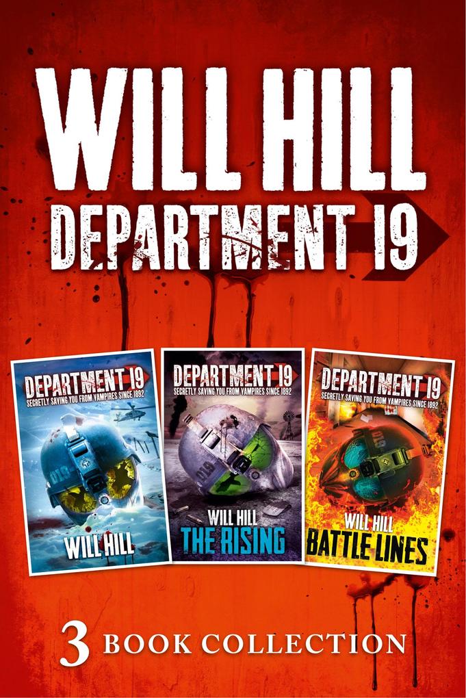 Department 19 - 3 Book Collection (Department 19 The Rising Battle Lines)