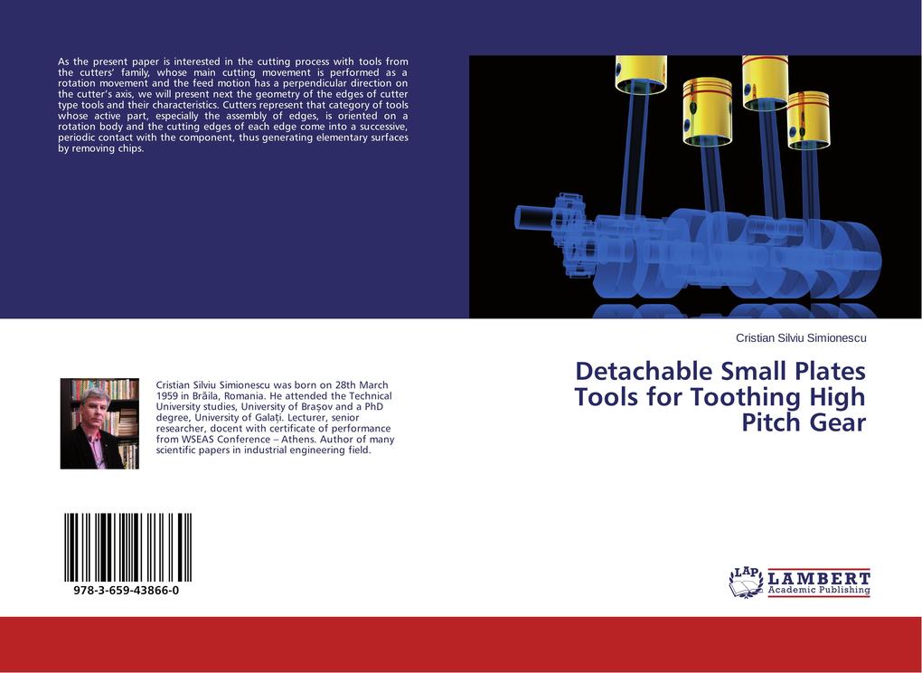 Detachable Small Plates Tools for Toothing High Pitch Gear