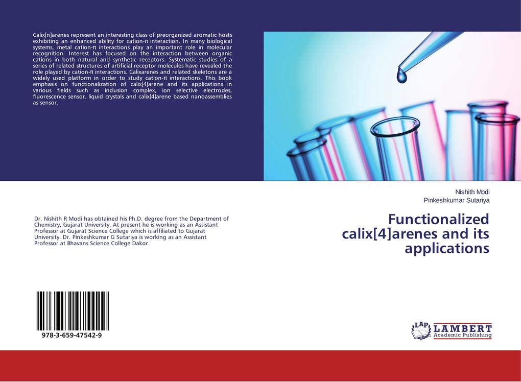 Functionalized calix[4]arenes and its applications