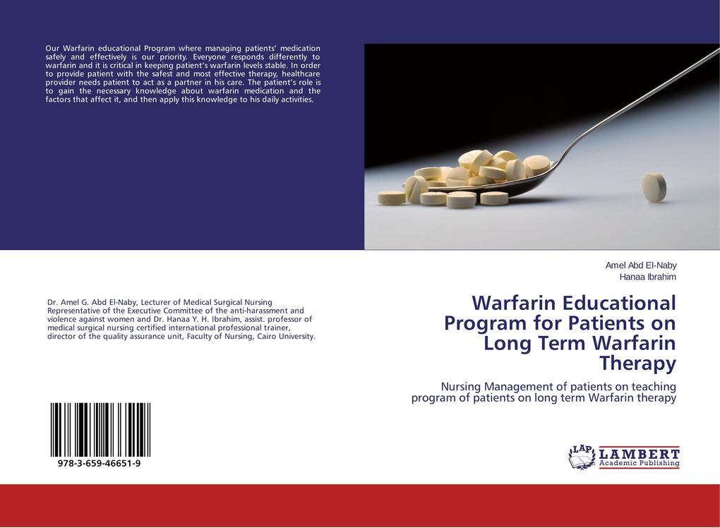 Warfarin Educational Program for Patients on Long Term Warfarin Therapy