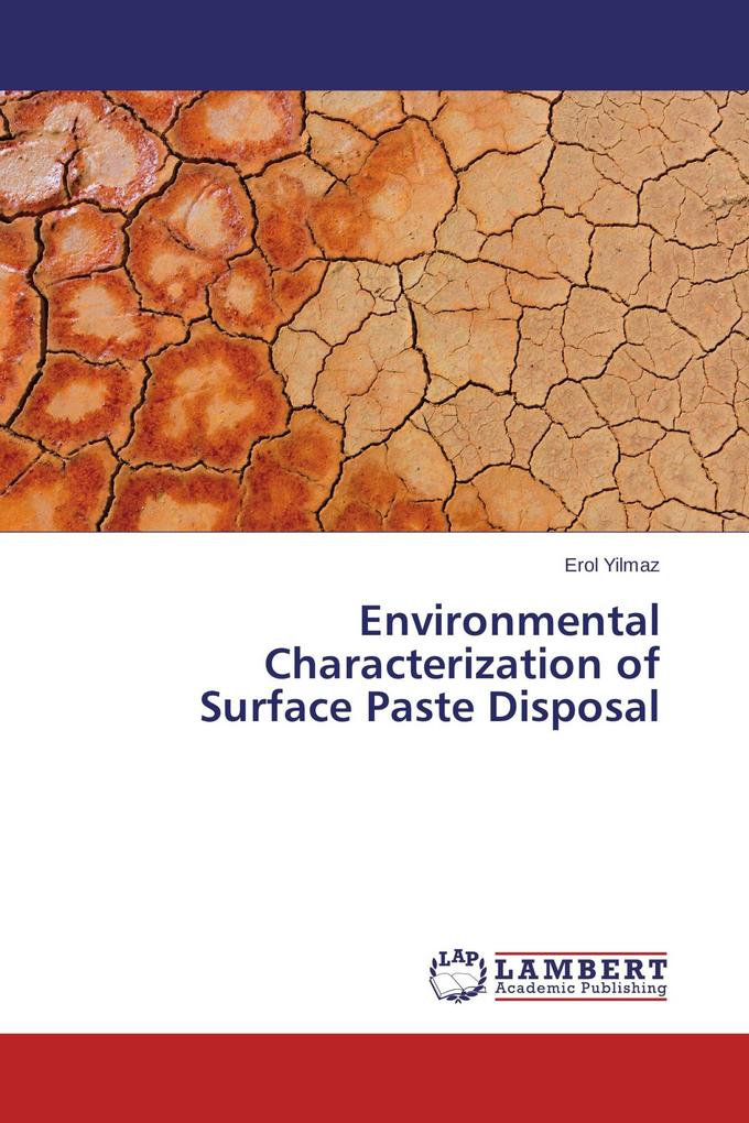 Environmental Characterization of Surface Paste Disposal