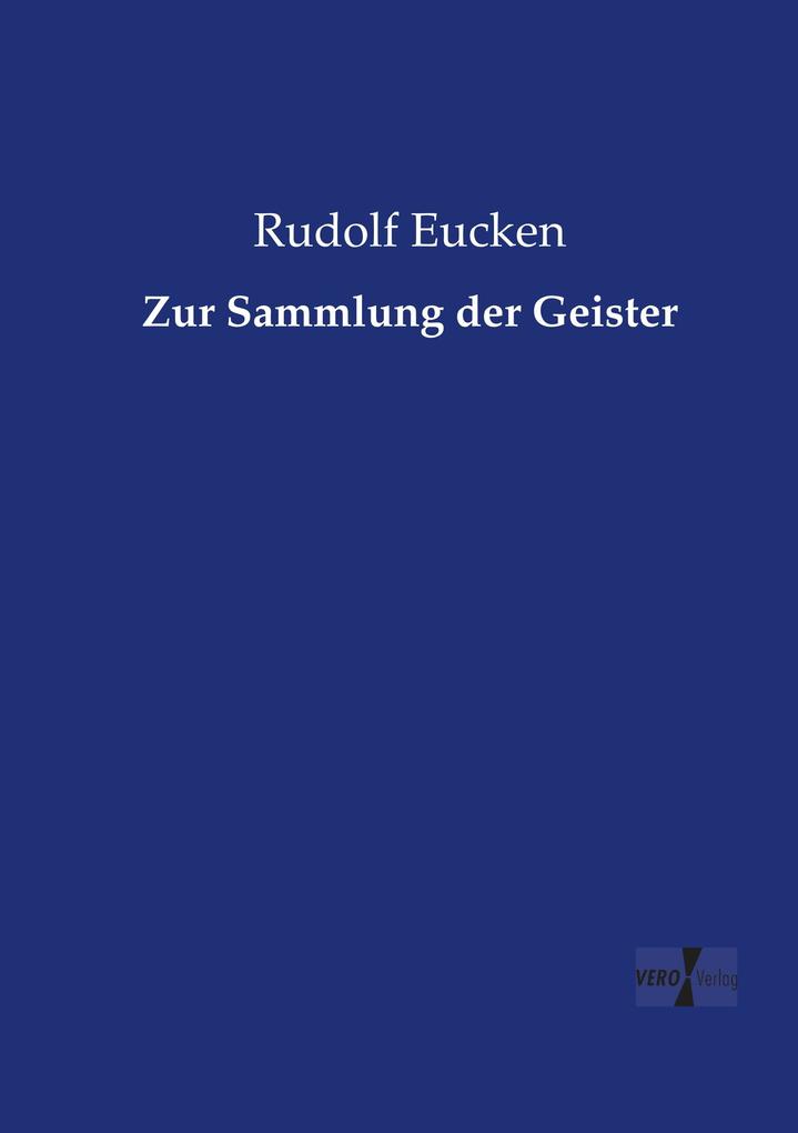 Zur Sammlung der Geister
