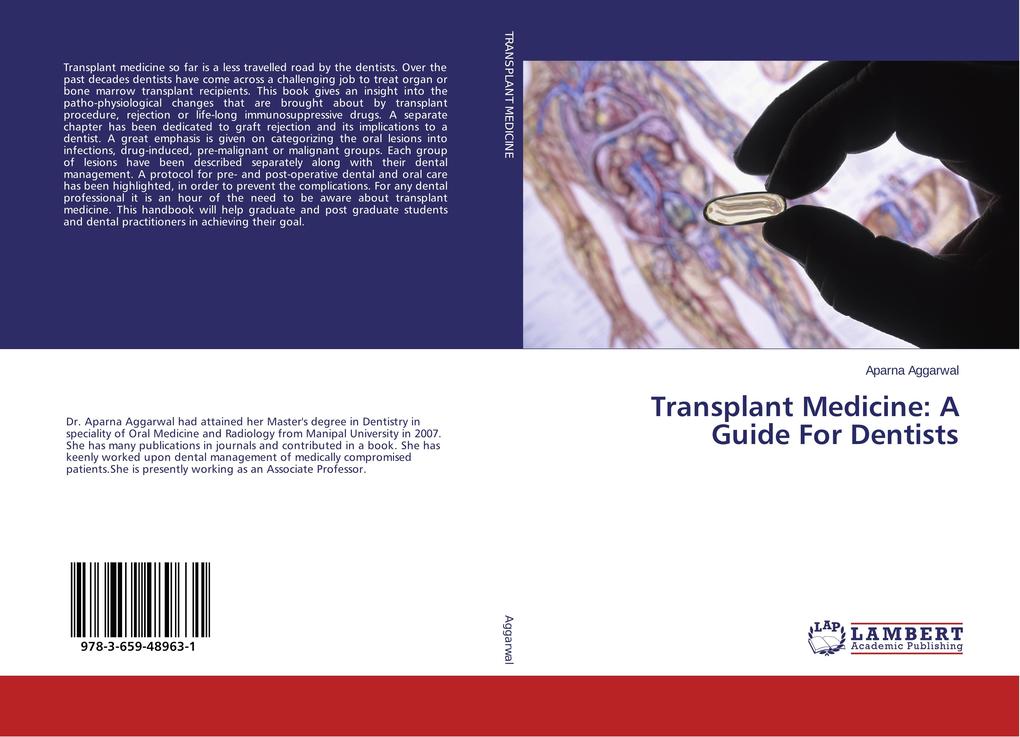 Transplant Medicine: A Guide For Dentists