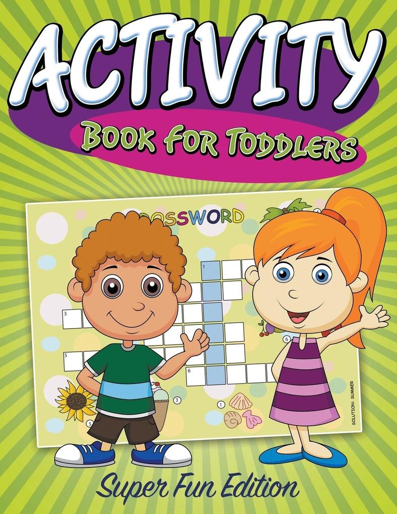 Activity Book For Toddlers