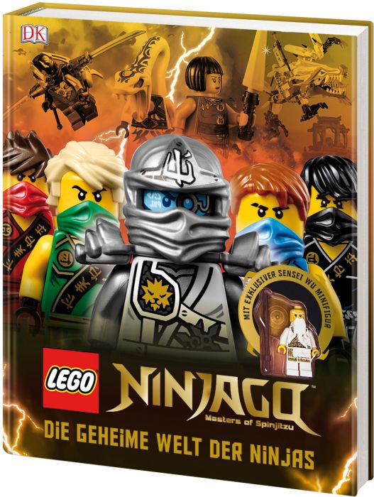 LEGO® Ninjago® Masters of Spinjitzu - Die geheime Welt der Ninjas m. Sensei Wu Minifigur