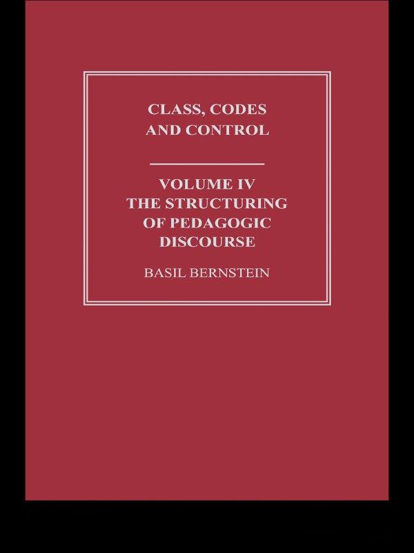 The Structuring of Pedagogic Discourse