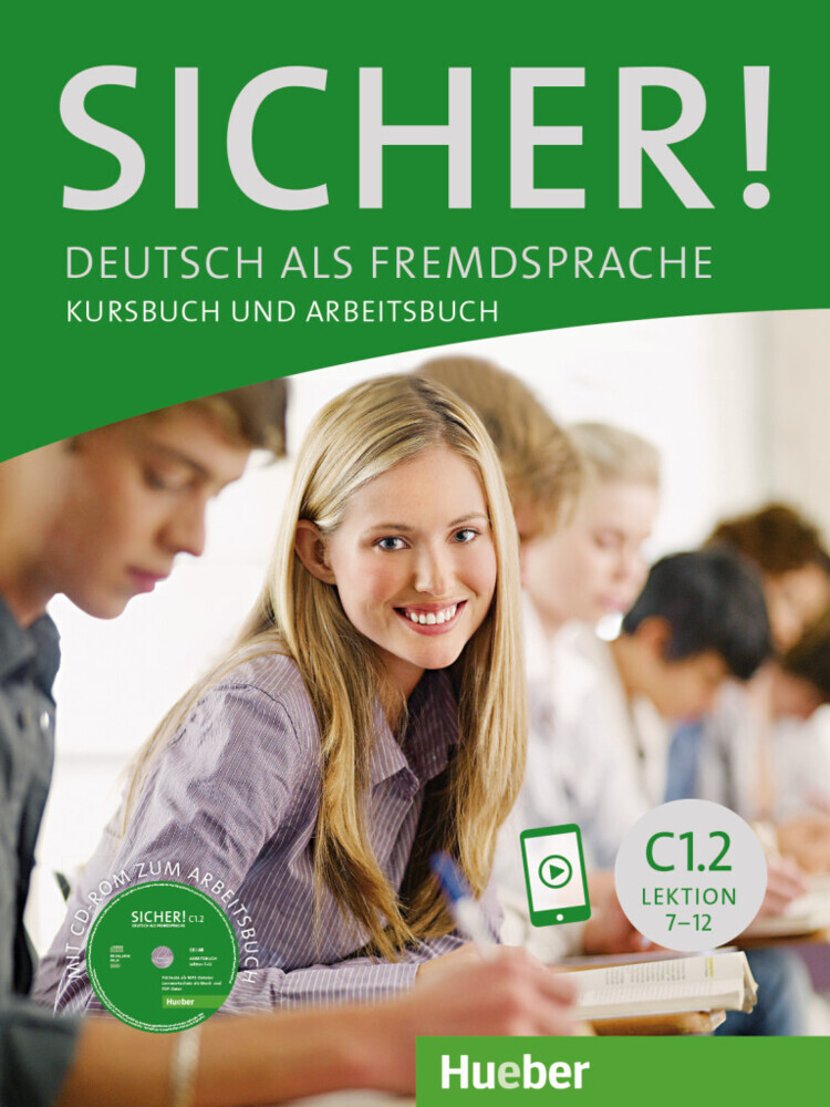 Hueber Verlag GmbH Sicher! C1/2. Kurs- Und Arbeitsbuch Mit Cd-Rom Zum Arbeitsbuch Lektion 7-12