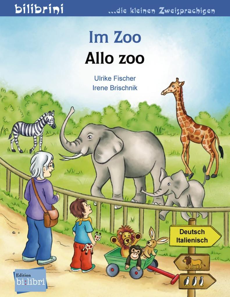 Image of Im Zoo. Kinderbuch Deutsch-Italienisch