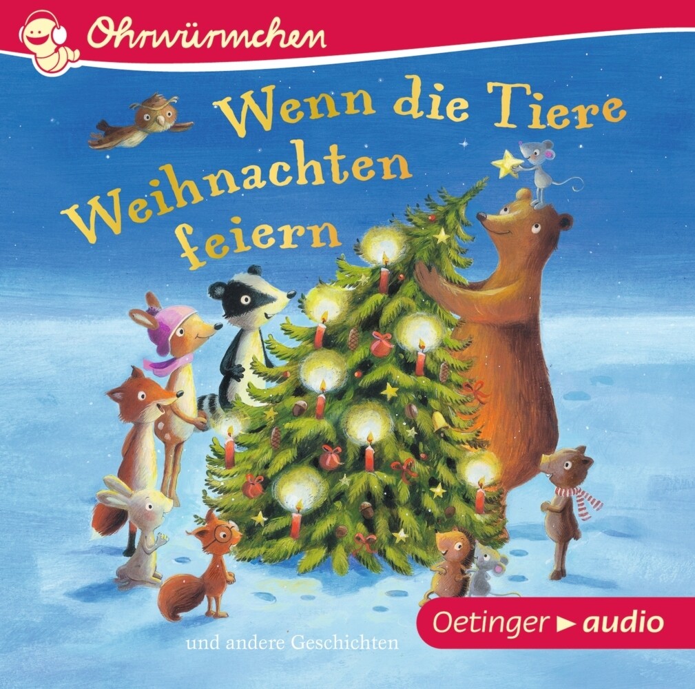 Wenn die Tiere Weihnachten feiern und andere Geschichten 1 Audio-CD