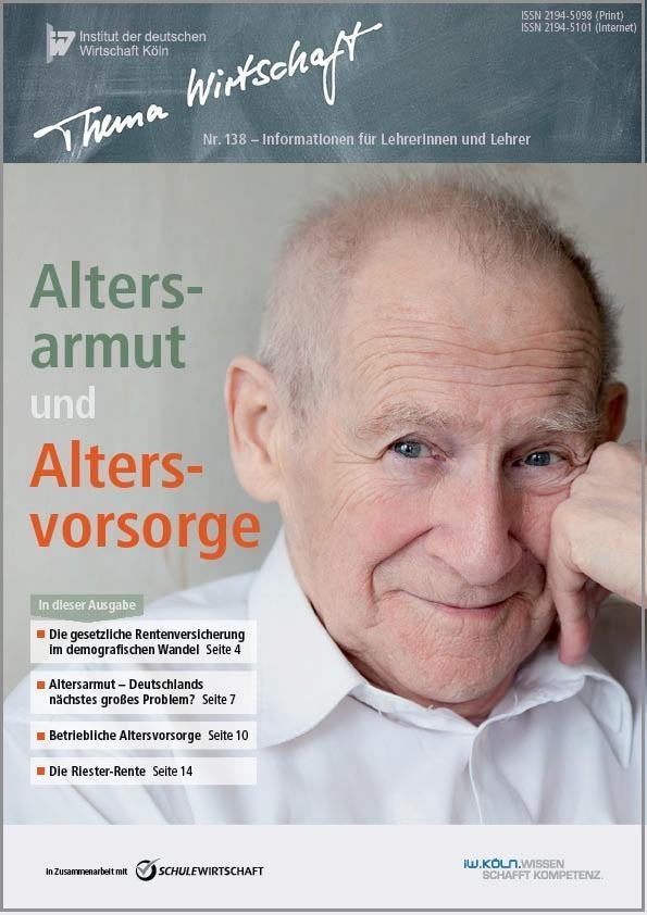 Altersarmut und Altersvorsorge - Christiane Flüter-Hoffmann/ Jochen Pimpertz