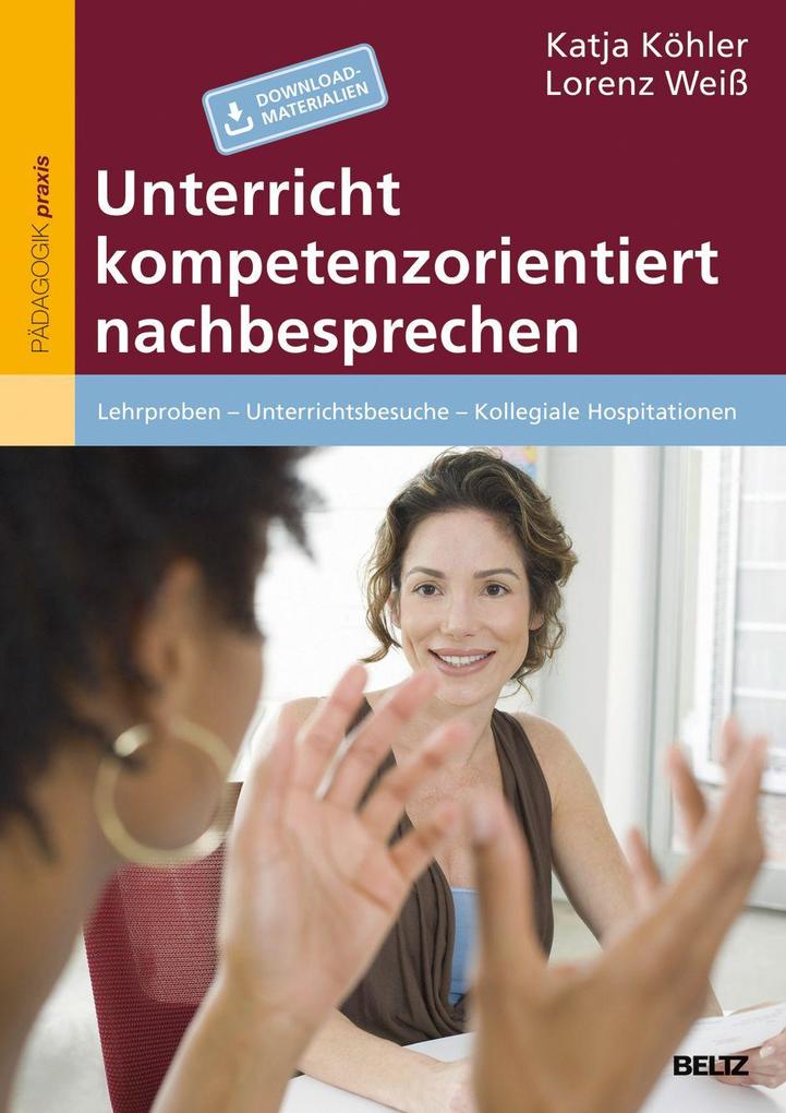 Beltz Verlagsgruppe Unterricht Kompetenzorientiert Nachbesprechen