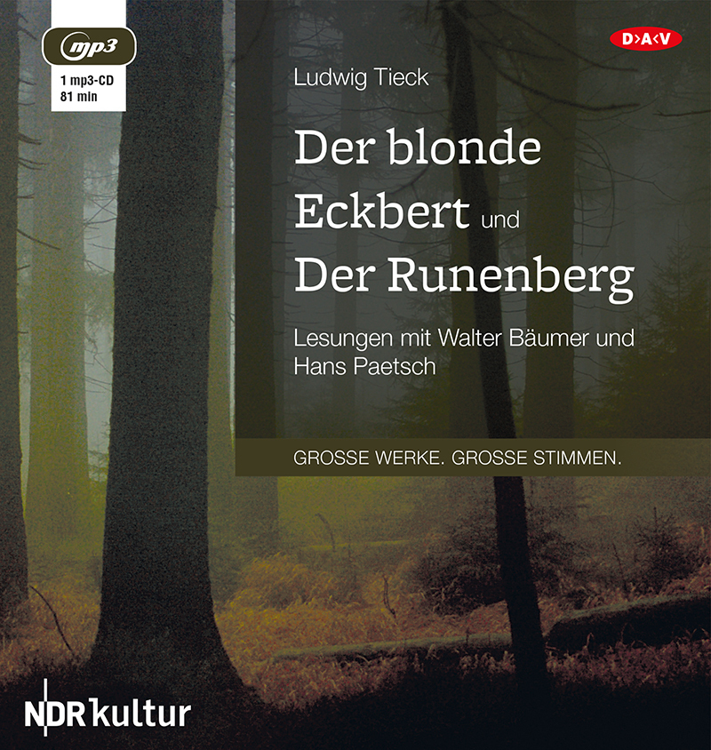 Der blonde Eckbert und Der Runenberg 1 Audio-CD 1 MP3