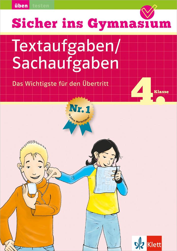 Image of Sicher ins Gymnasium Mathematik Textaufgaben 4. Klasse