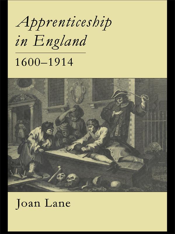Apprenticeship In England 1600-1914