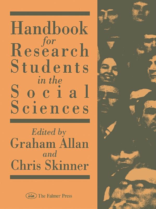 Handbk Research Stud Socl Sci
