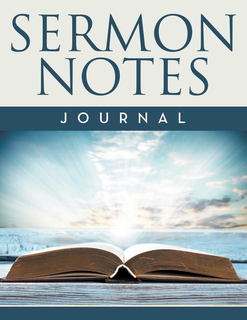 Sermon Notes Journal