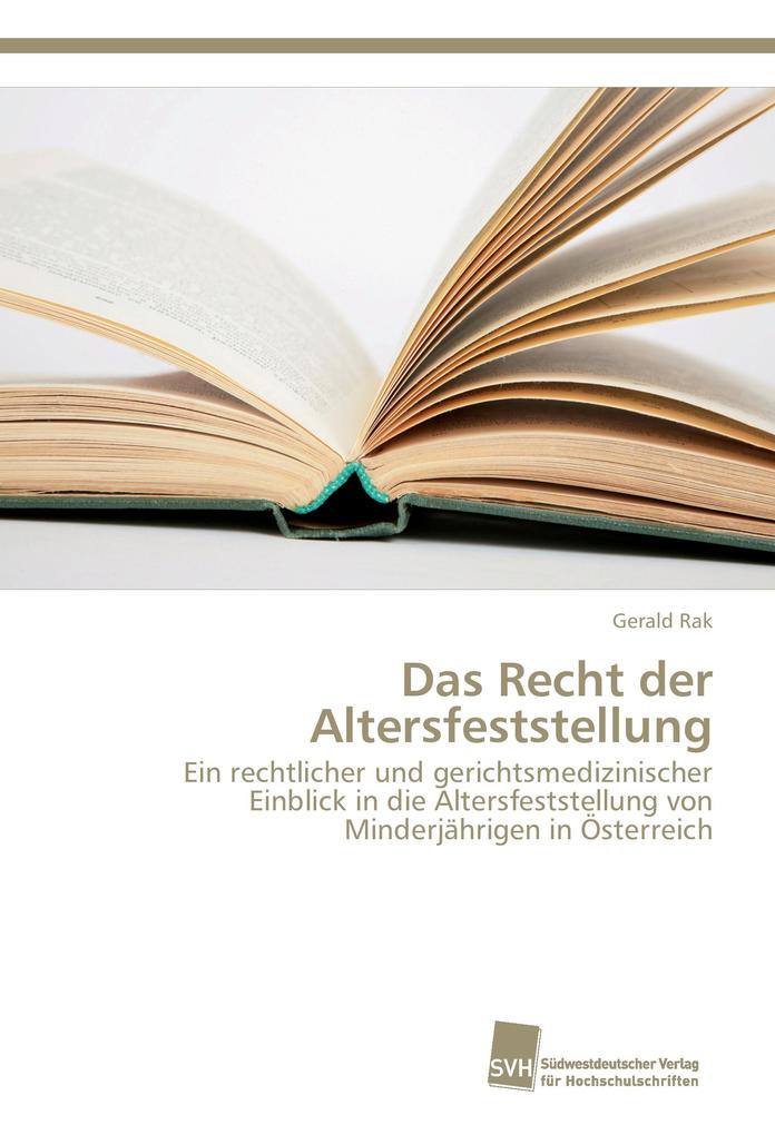 Das Recht der Altersfeststellung