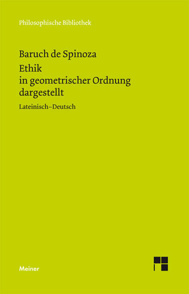 Ethik - Baruch de Spinoza