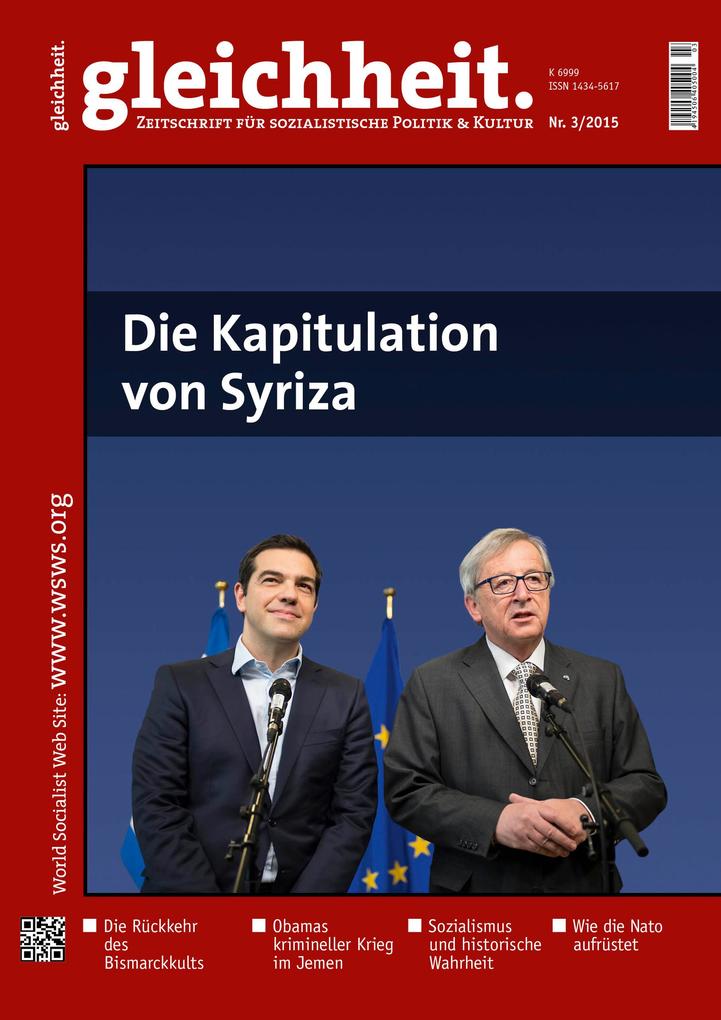 Die Kapitulation von Syriza als eBook Die Kapitulation von Syriza als eBook