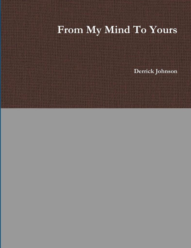 From My Mind To Yours