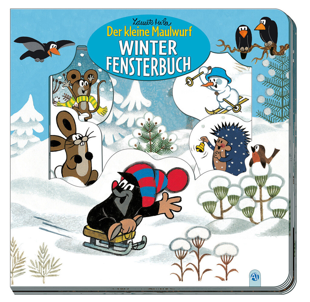 Image of Winter-Fensterbuch Der kleine Maulwurf