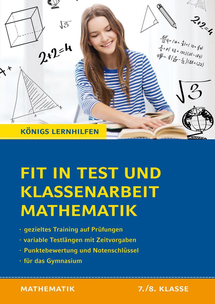 Fit In Test Und Klassenarbeit Mathematik 78 Klasse Gymnasium - 