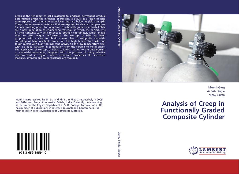 Analysis of Creep in Functionally Graded Composite Cylinder