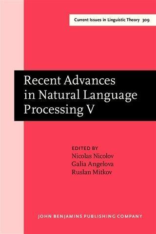 Recent Advances in Natural Language Processing V