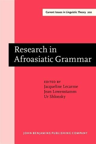 Research in Afroasiatic Grammar