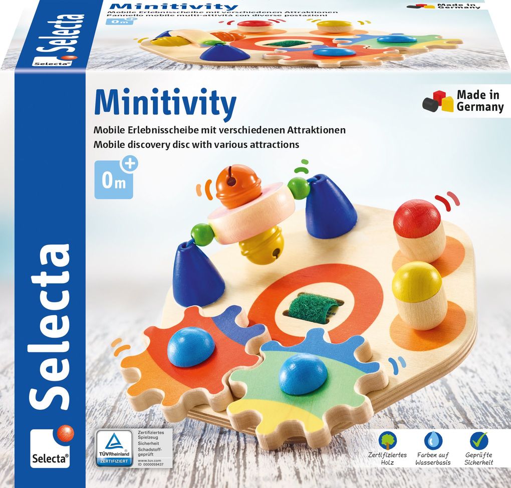 Schmidt Spiele - Selecta - Minitivity Motorikspielzeug 14 cm