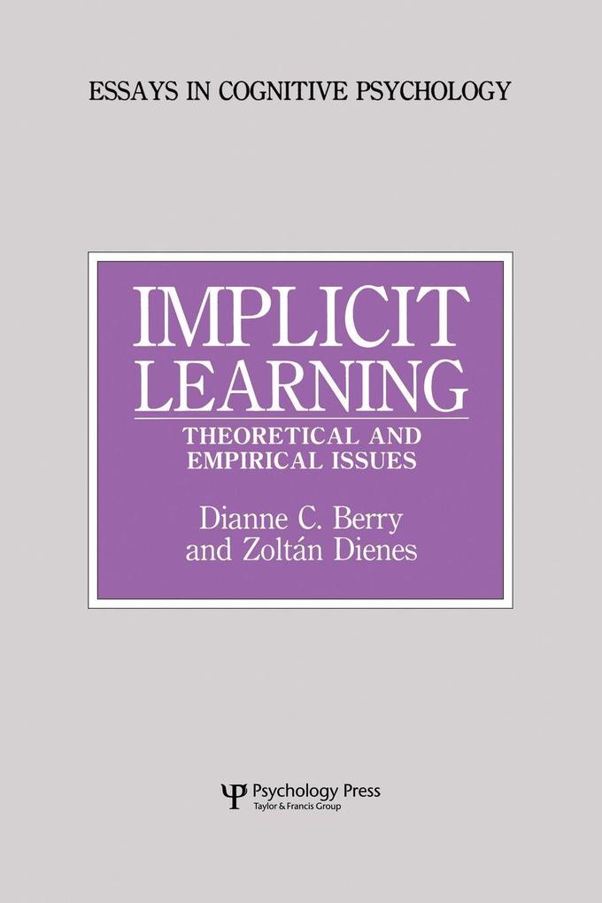 Implicit Learning