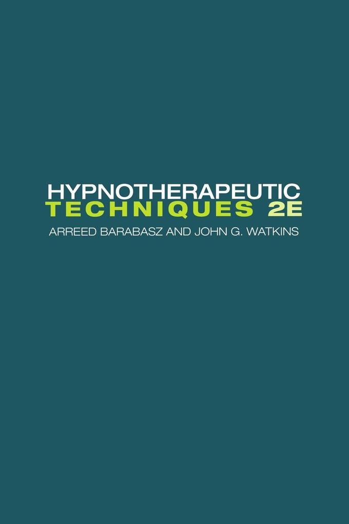 Hypnotherapeutic Techniques