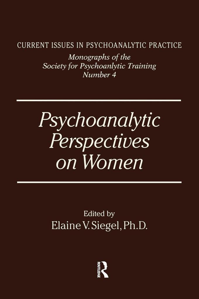 Psychoanalytic Perspectives On Women