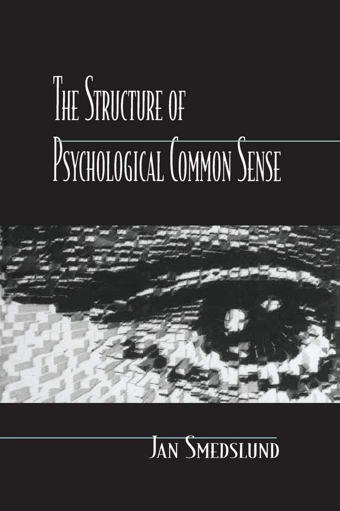 The Structure of Psychological Common Sense