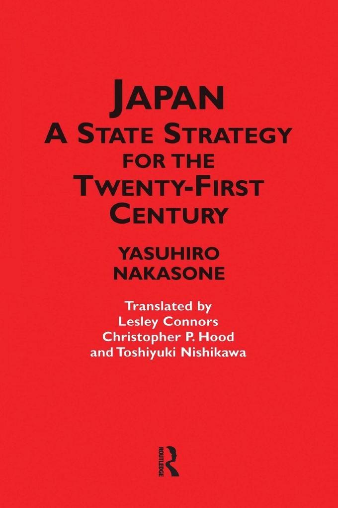 Japan - A State Strategy for the Twenty-First Century