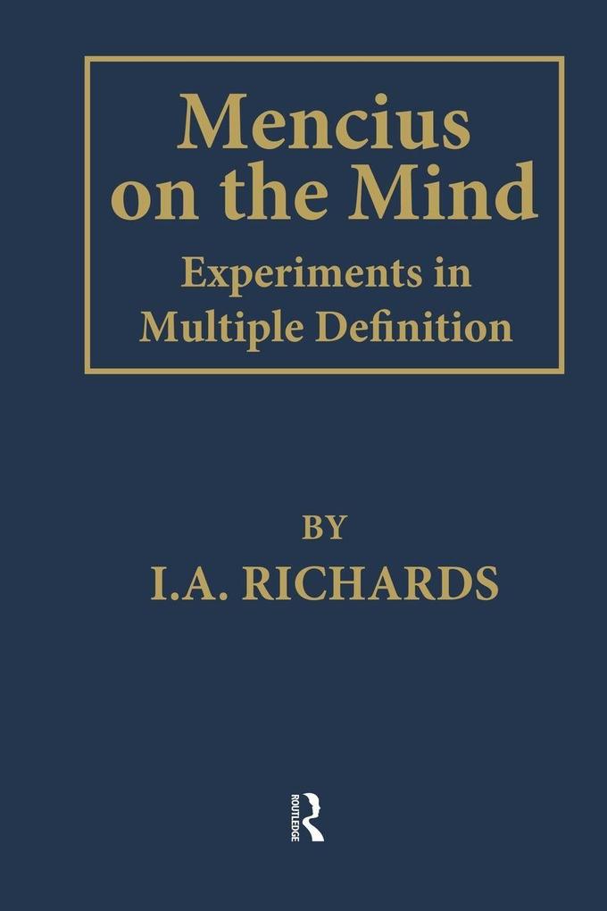Mencius on the Mind