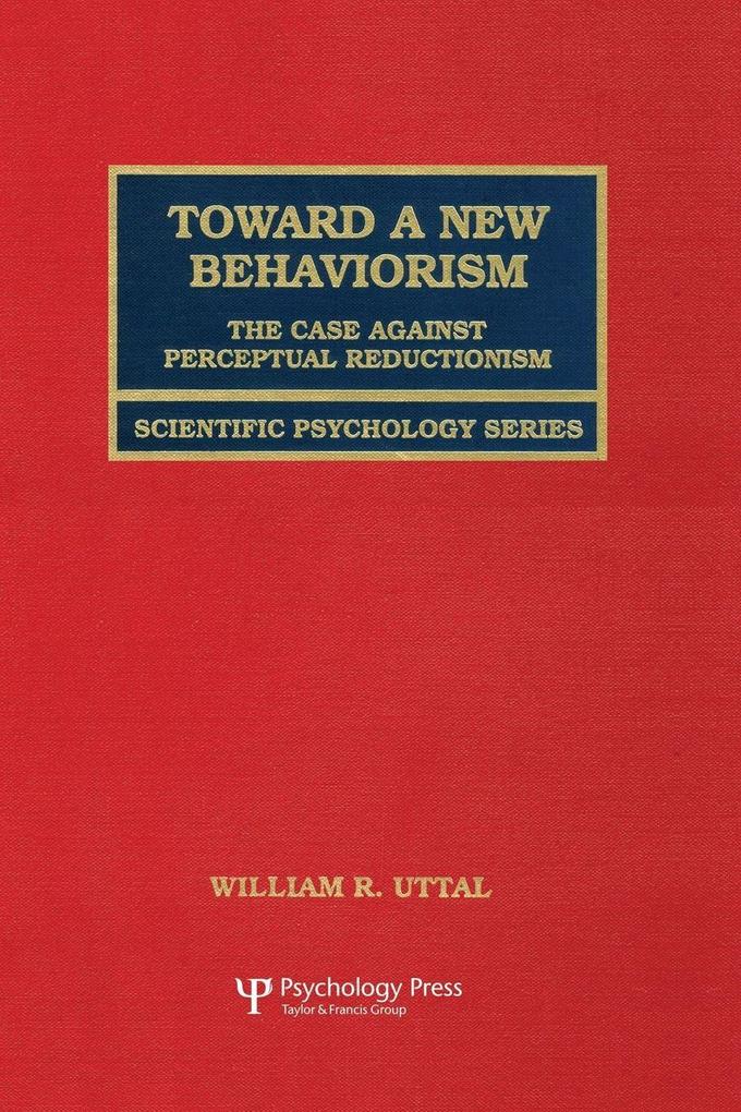 Toward A New Behaviorism