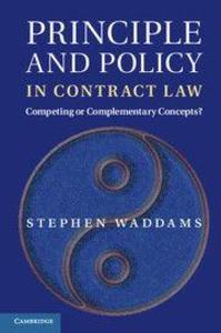 Principle and Policy in Contract Law