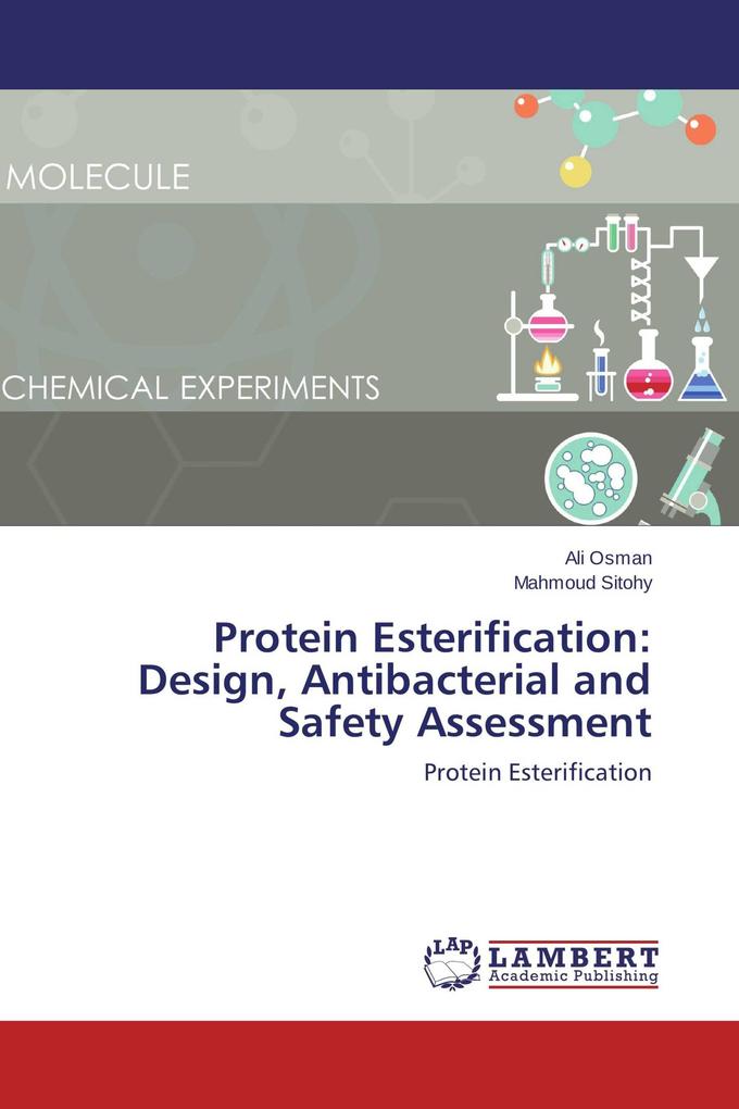 Protein Esterification: Design Antibacterial and Safety Assessment