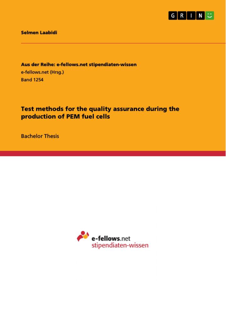 Test methods for the quality assurance during the production of PEM fuel cells