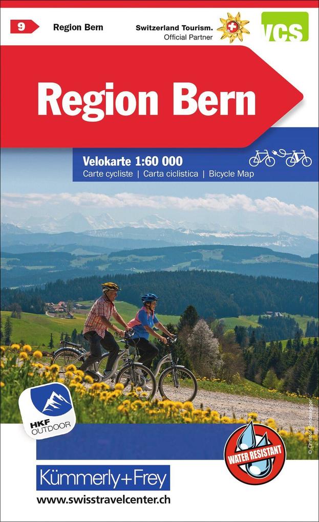 Region Bern Nr. 09 Velokarte 1:60 000