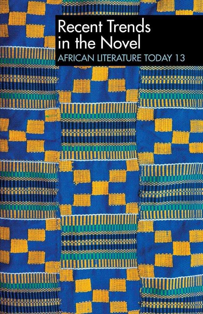 ALT 13 Recent Trends in the Novel