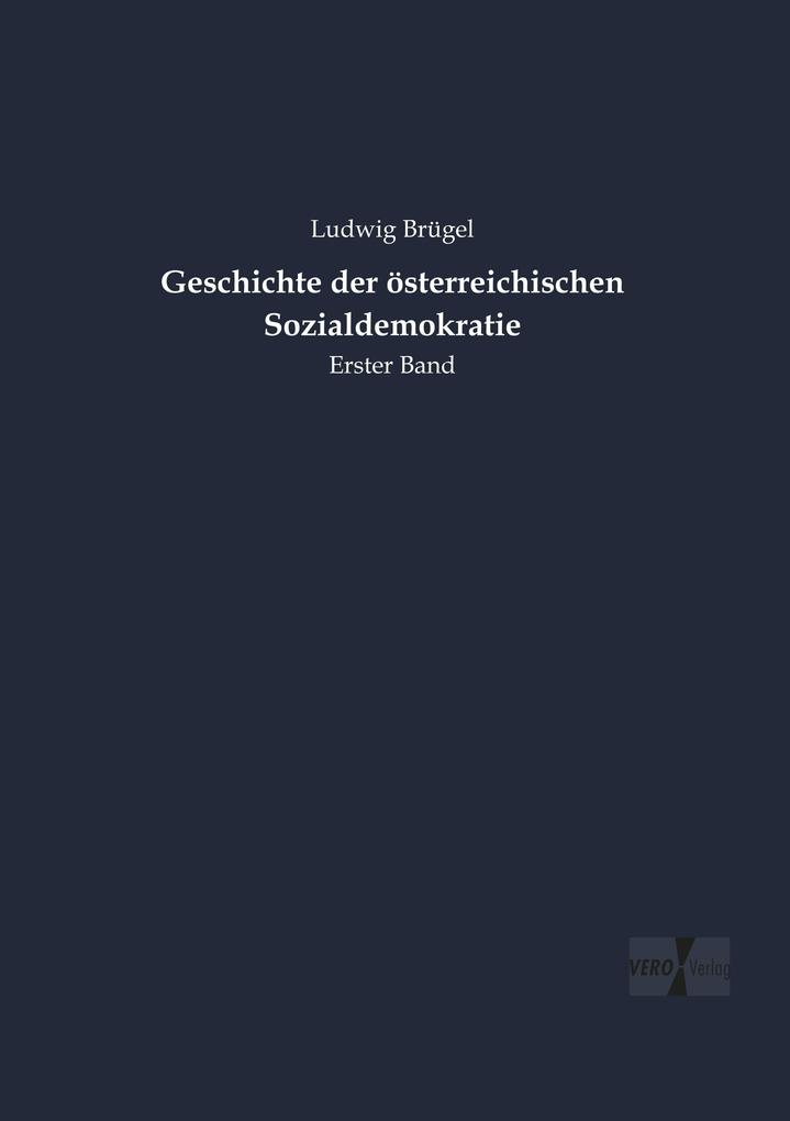 Geschichte der österreichischen Sozialdemokratie