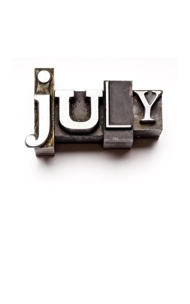 July A Month in Verse