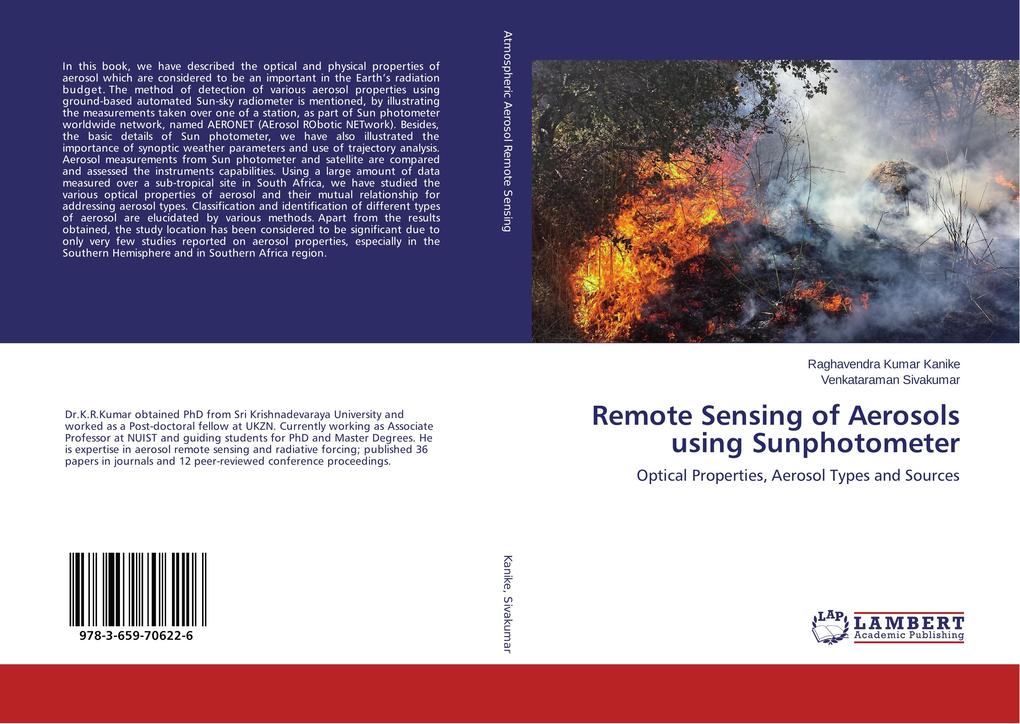 Remote Sensing of Aerosols using Sunphotometer