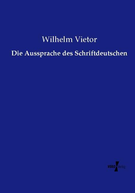 Die Aussprache des Schriftdeutschen