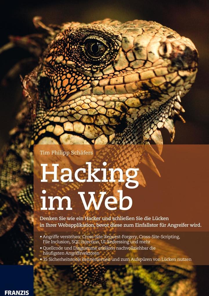 Hacking im Web als Buch Hacking im Web als Buch